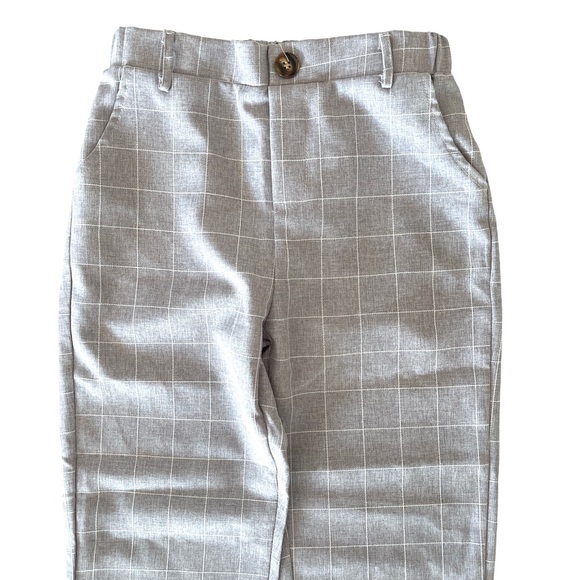 Unisex Dressy Occasion Grid Pants - Picture 5 of 6